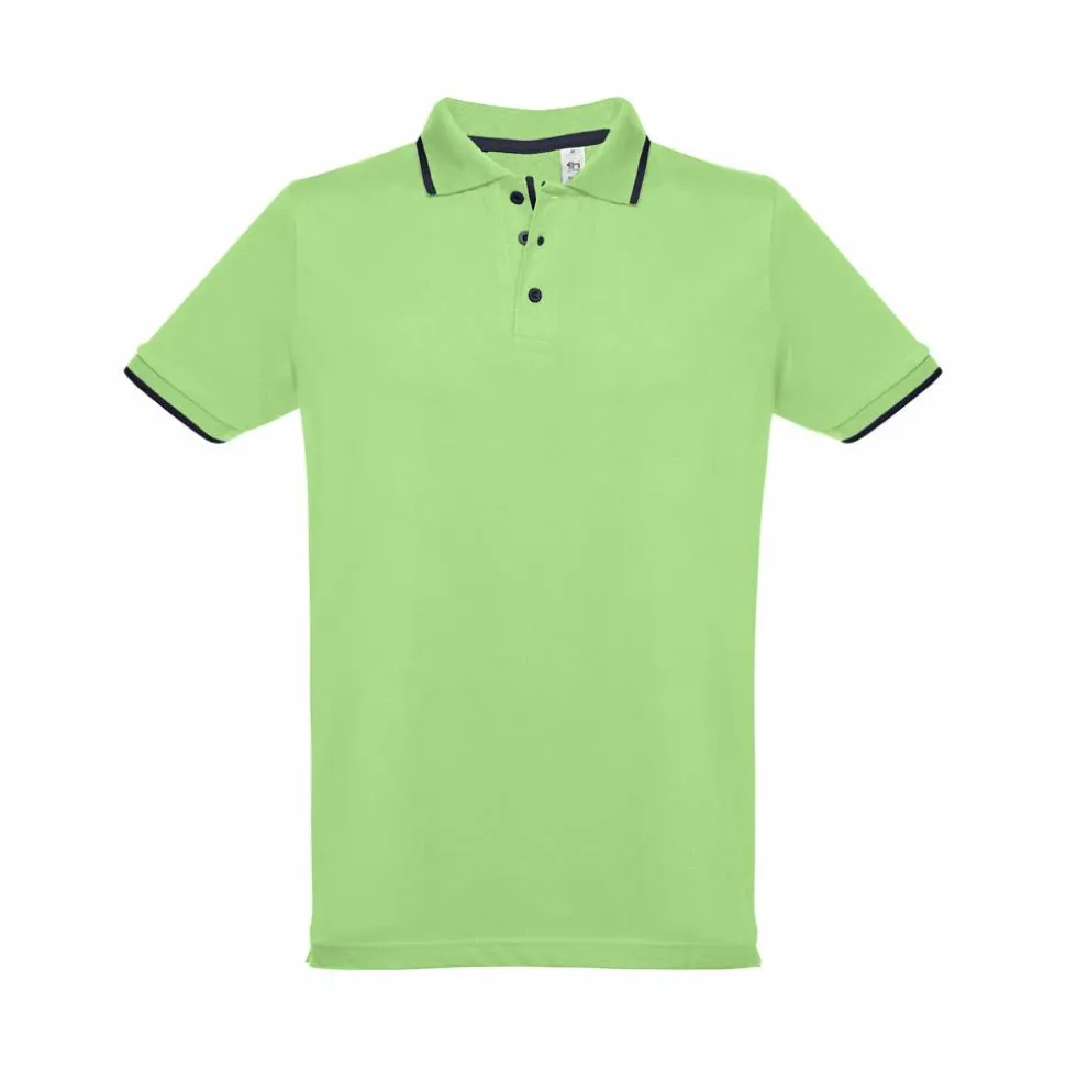 Polo bicolore en coton pour hommes - Egotier 30137