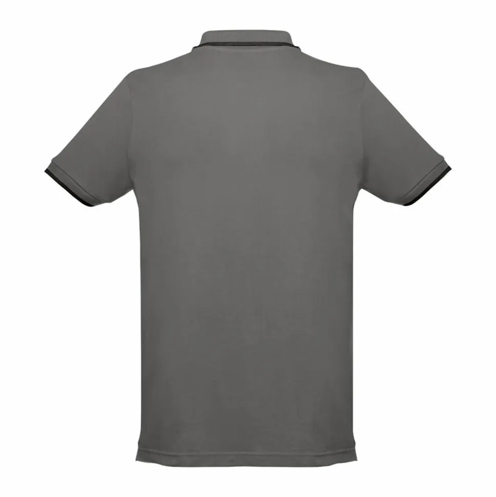 Polo bicolore en coton pour hommes - Egotier 30137