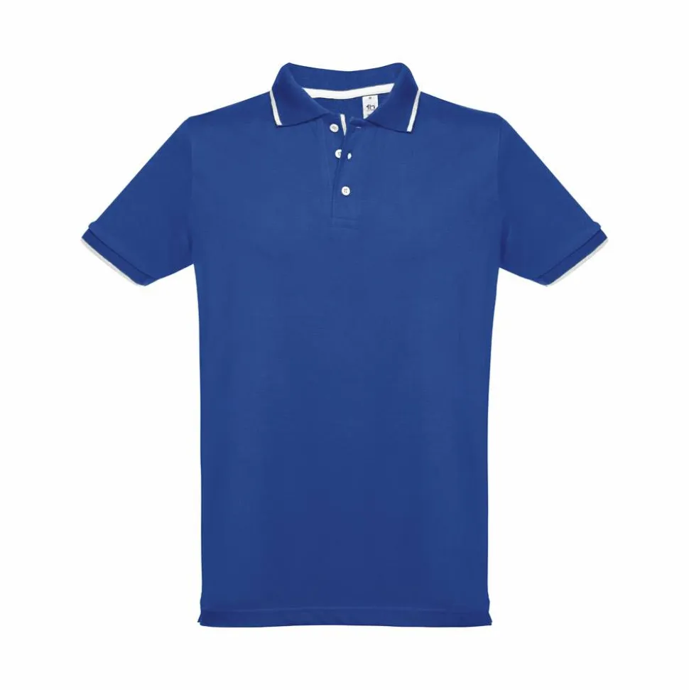 Polo bicolore en coton pour hommes - Egotier 30137