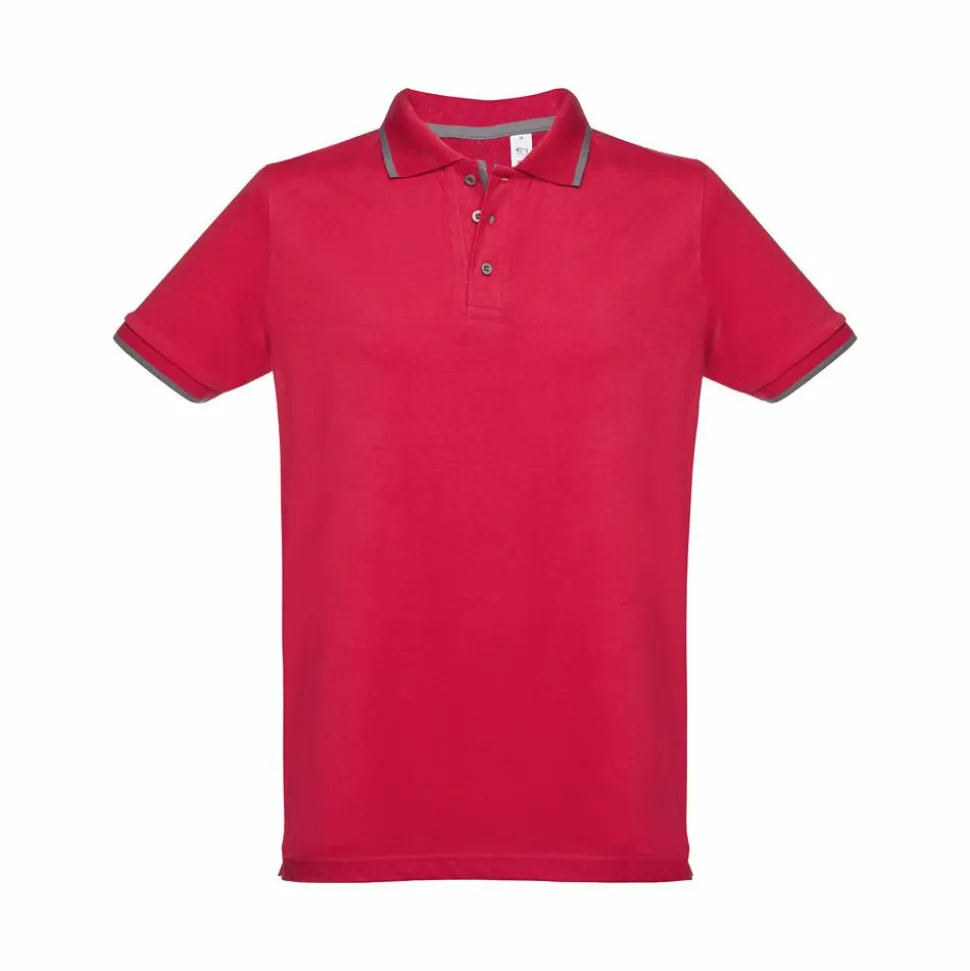 Polo bicolore en coton pour hommes - Egotier 30137