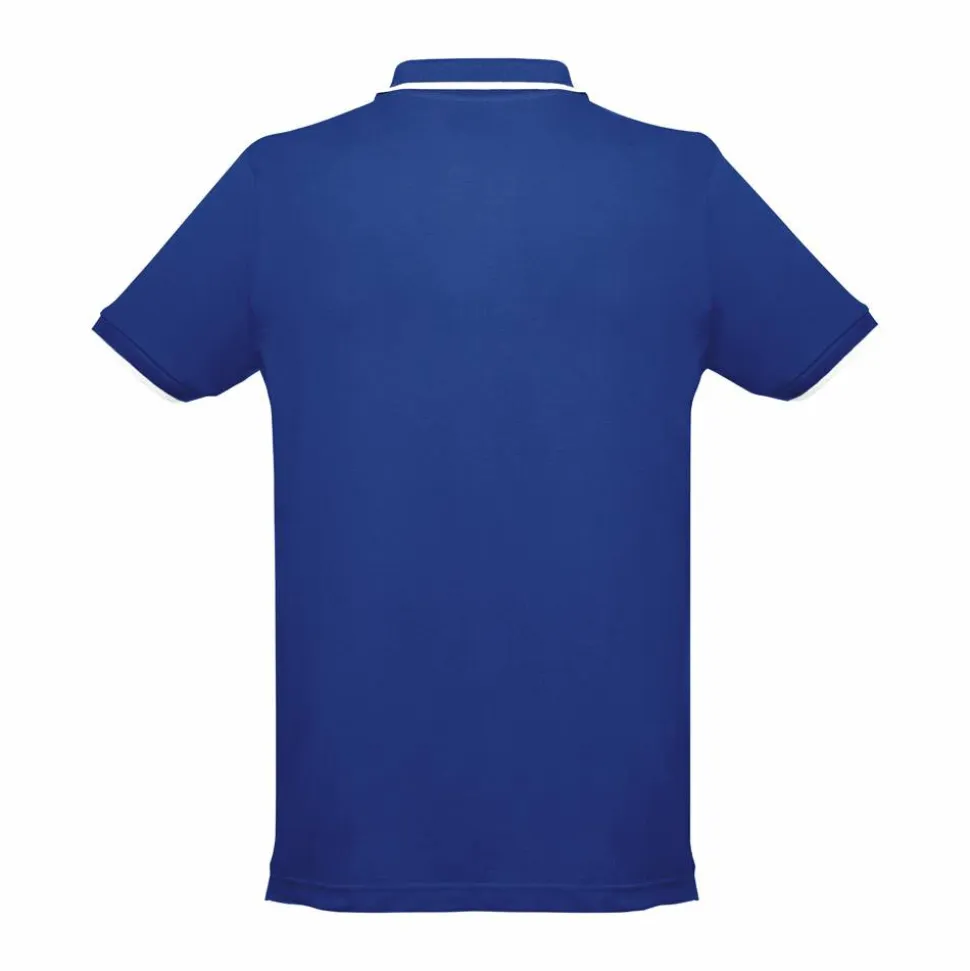 Polo bicolore en coton pour hommes - Egotier 30137