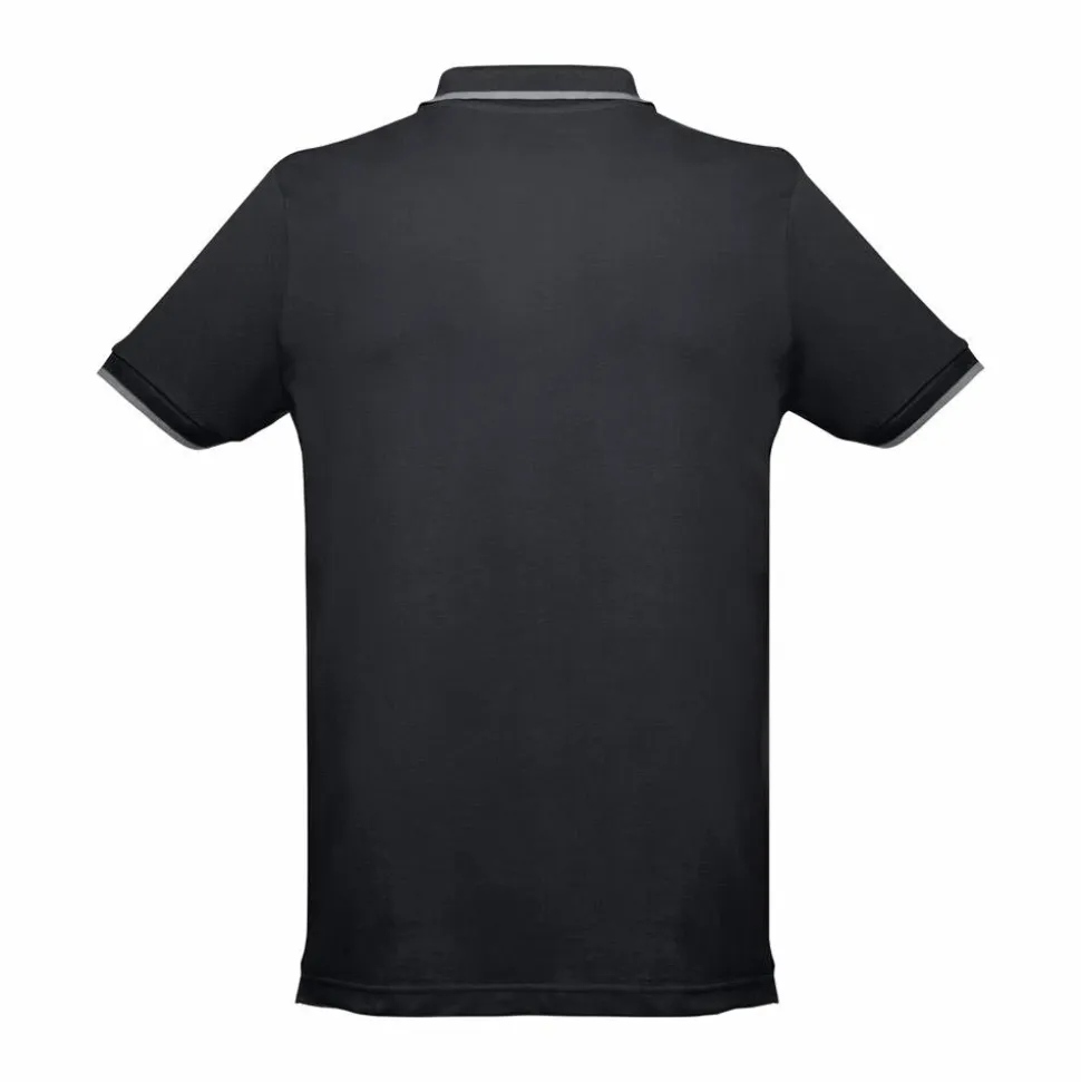 Polo bicolore en coton pour hommes - Egotier 30137