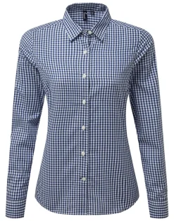 Premier PR352 - Chemise vichy gros carreaux