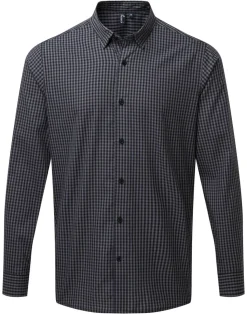 Premier PR252 - Chemise vichy gros carreaux