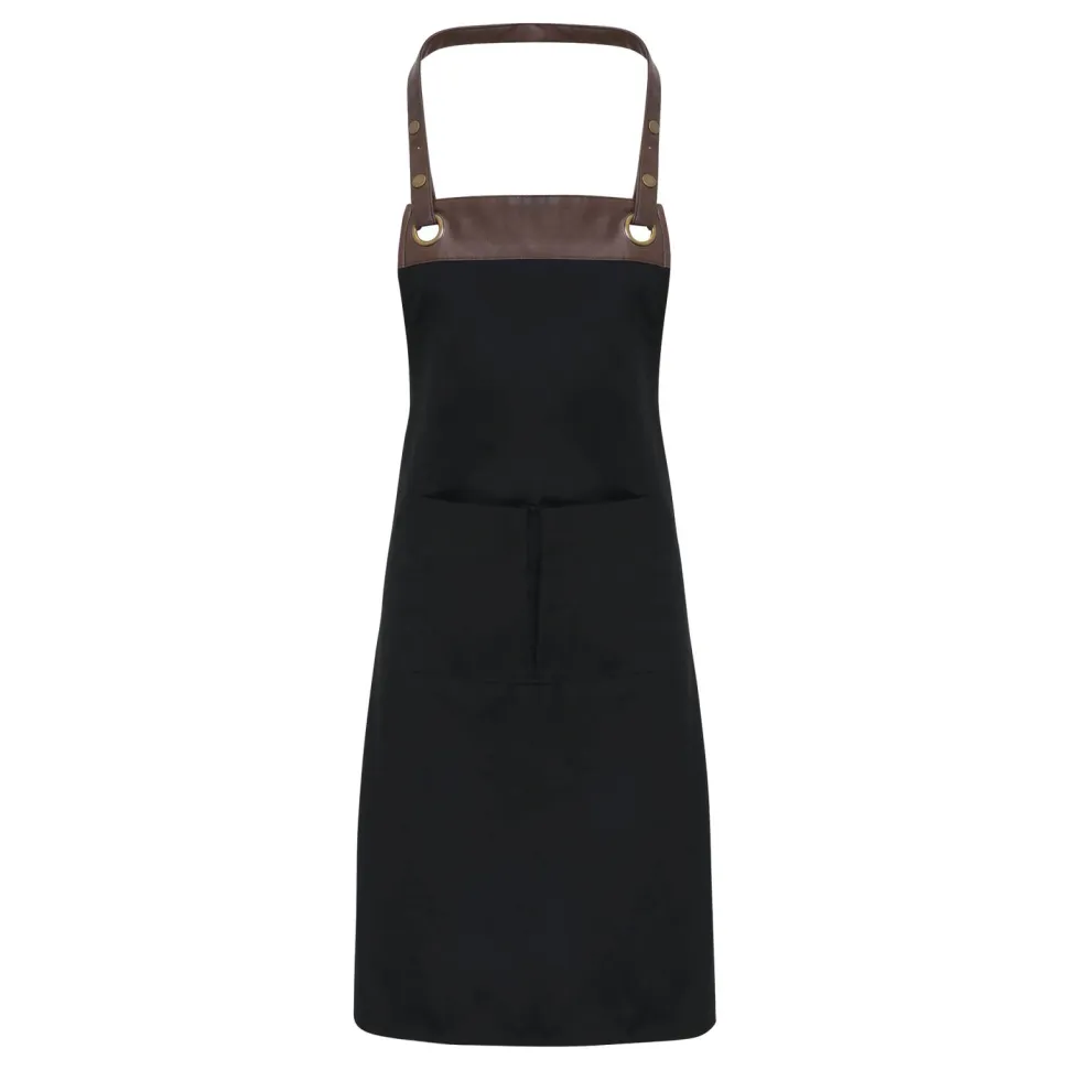 Premier PR123 - Tablier à bavette Espresso