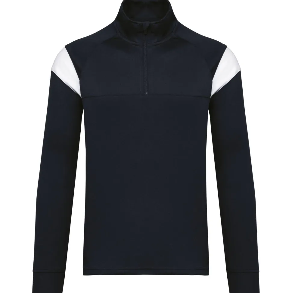 PROACT PA387 - Sweat d'entrainement 1/4 zip unisexe