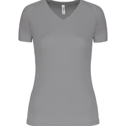 Proact PA477 - T-shirt de sport manches courtes col v femme
