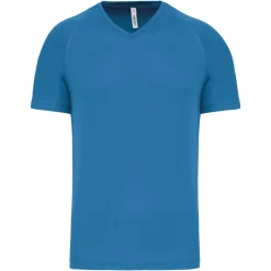 PROACT PA476 - T-shirt de sport manches courtes col v homme
