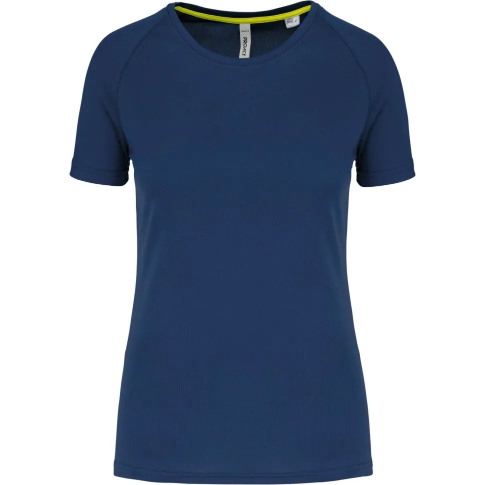 Proact PA4013 - T-shirt de sport à col rond recyclé pour femme