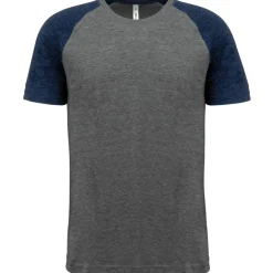 Proact PA4010 - T-shirt Triblend bicolore sport manches courtes adulte