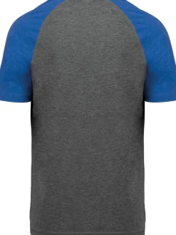 Proact PA4010 - T-shirt Triblend bicolore sport manches courtes adulte
