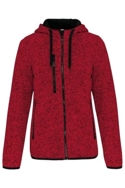 Proact PA366 - Veste à capuche chinée femme