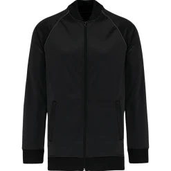 PROACT PA384 - Veste de survêtement zippée avec liseré unisexe