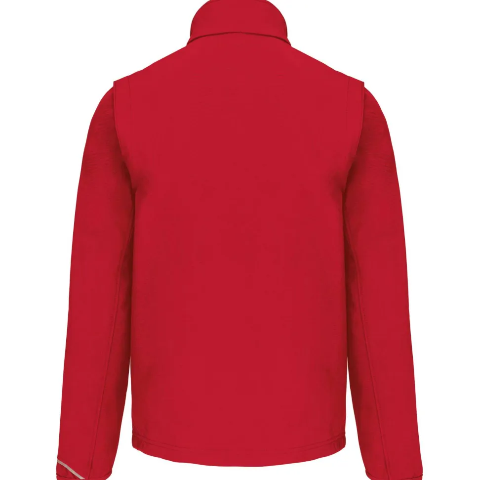 ProAct PA323 - VESTE SOFTSHELL SPORT MANCHES AMOVIBLES UNISEXE