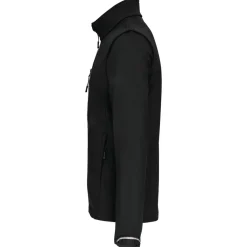 ProAct PA323 - VESTE SOFTSHELL SPORT MANCHES AMOVIBLES UNISEXE