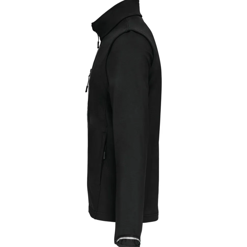 ProAct PA323 - VESTE SOFTSHELL SPORT MANCHES AMOVIBLES UNISEXE