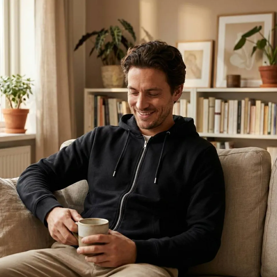 PRODUKT JACK & JONES JJ3907 - Sweat à capuche zippé unisexe
