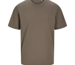 PRODUKT JACK & JONES JJ7526 - T-Shirt Classique Unisexe en Coton Bio