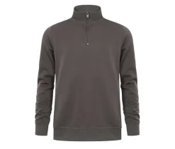 PROMODORO PM5052 - Pull Zippé Confort en Coton Mélangé