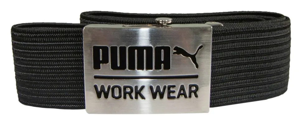 Puma Workwear PW9999 - Ceinture Tissée avec Boucle Métallique Puma