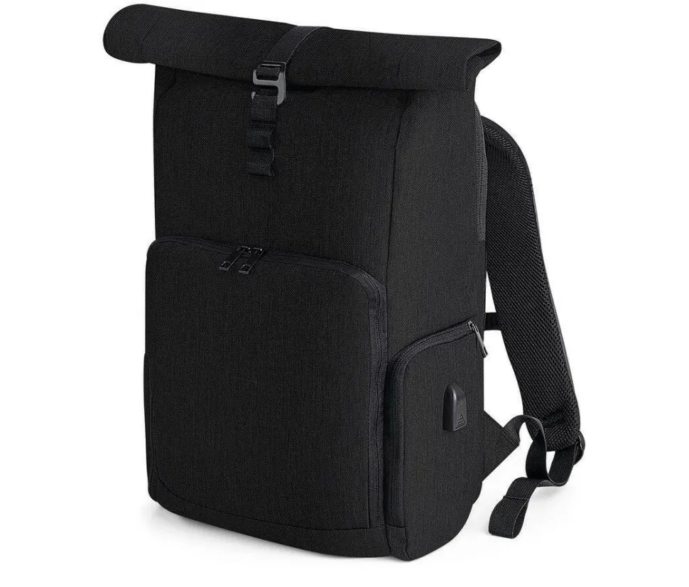Quadra QD995 - Sac À Dos Avec Rabat Enroulable Et Chargeur Q-Tech