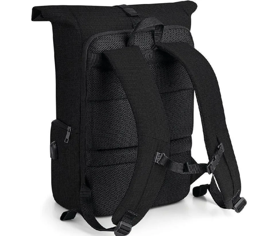 Quadra QD995 - Sac À Dos Avec Rabat Enroulable Et Chargeur Q-Tech