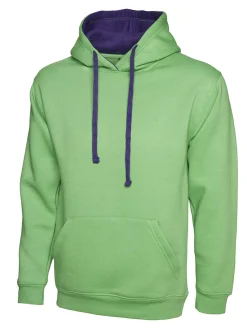 Radsow by Uneek UC507 - Sweat shirt contrasté avec capuche