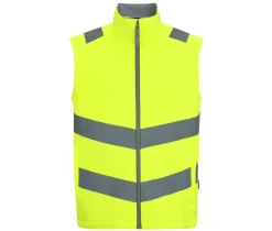 REGATTA RGB201 - Bodywarmer en Softshell visibilité augmentée