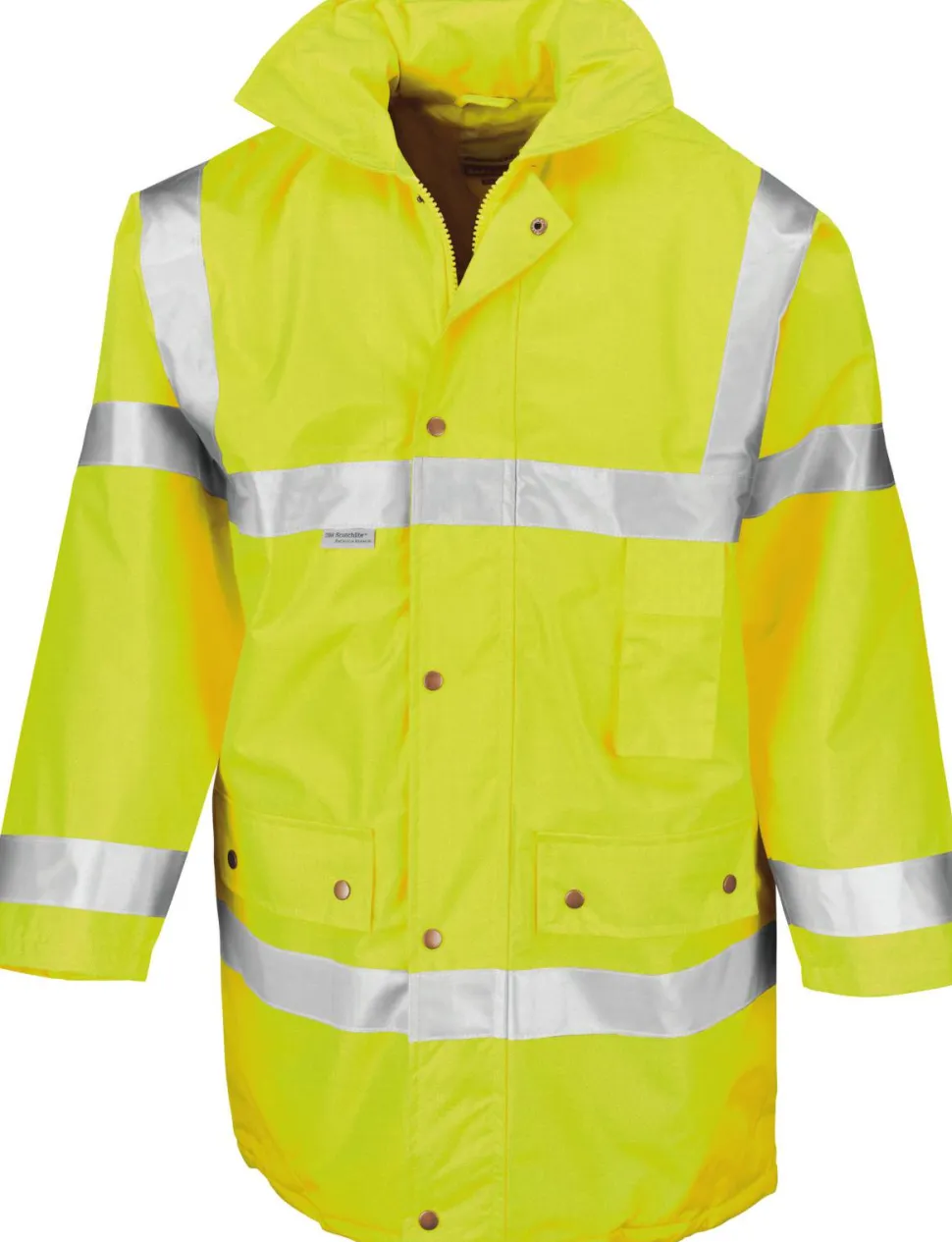 Result R18 - Parka 3/4 Sécurité Haute Visibilité