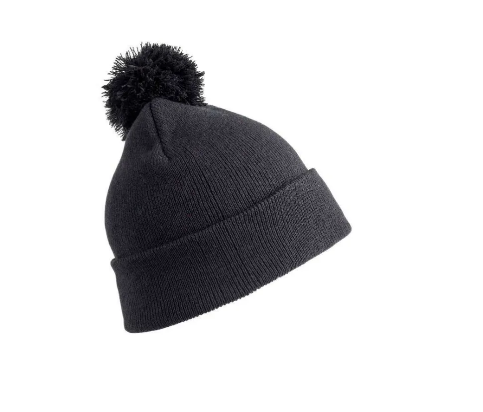 RESULT RC028 - Bonnet Douillet avec Pompom Élégant