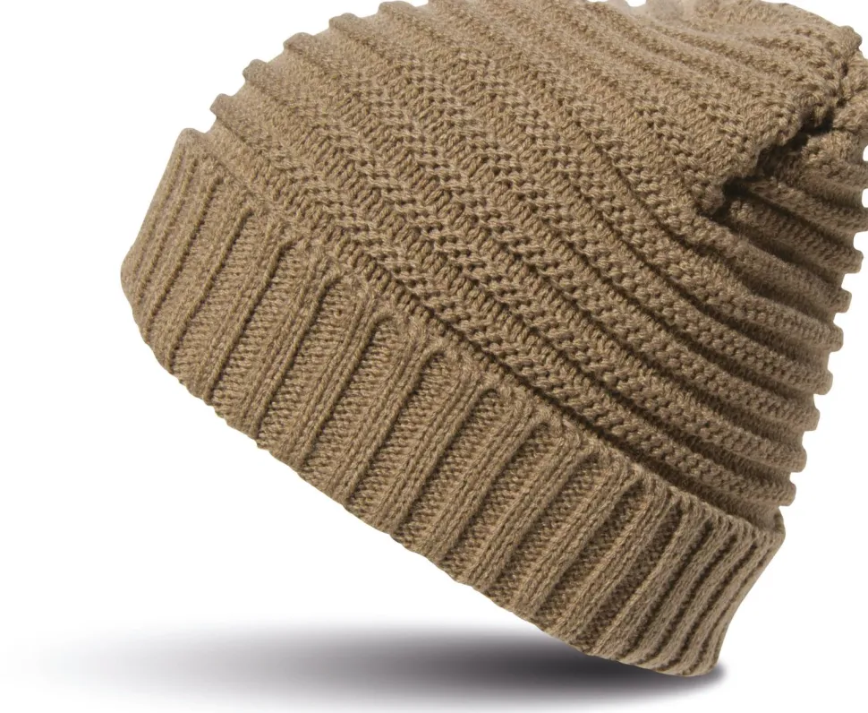 Result RC376X - Bonnet Tressé Confort et Style RC376X
