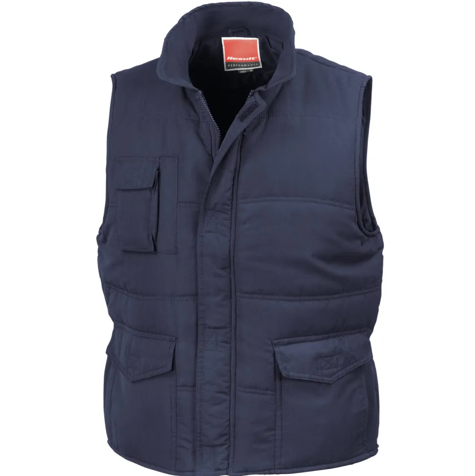 Result RE94A - Gilet Isolant Éco-Confort avec Poches Multiples