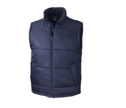 Result RS208 - Doudoune Homme sans Manche Fermeture Grand Zip