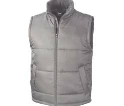 Result RS208 - Doudoune Homme sans Manche Fermeture Grand Zip