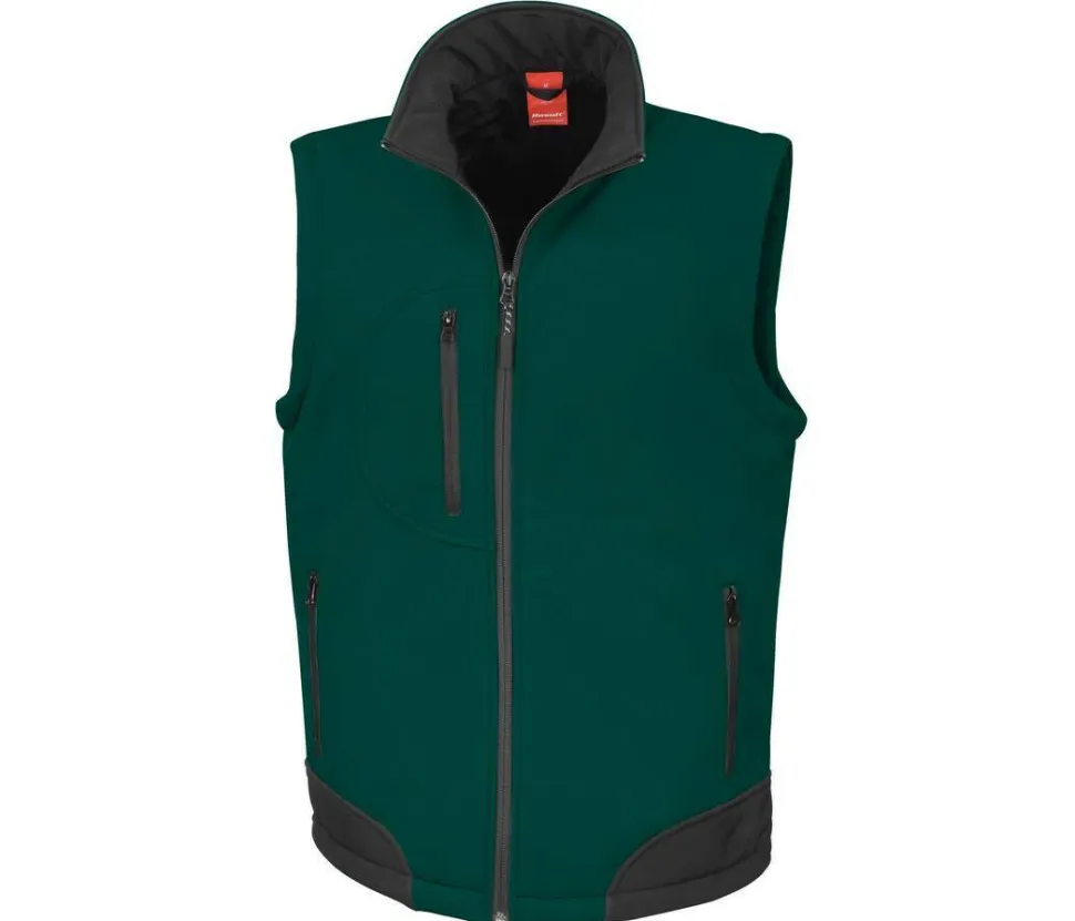 Result RS123 - Gilet Coupe-Vent Respirant et Résistant à la Pluie