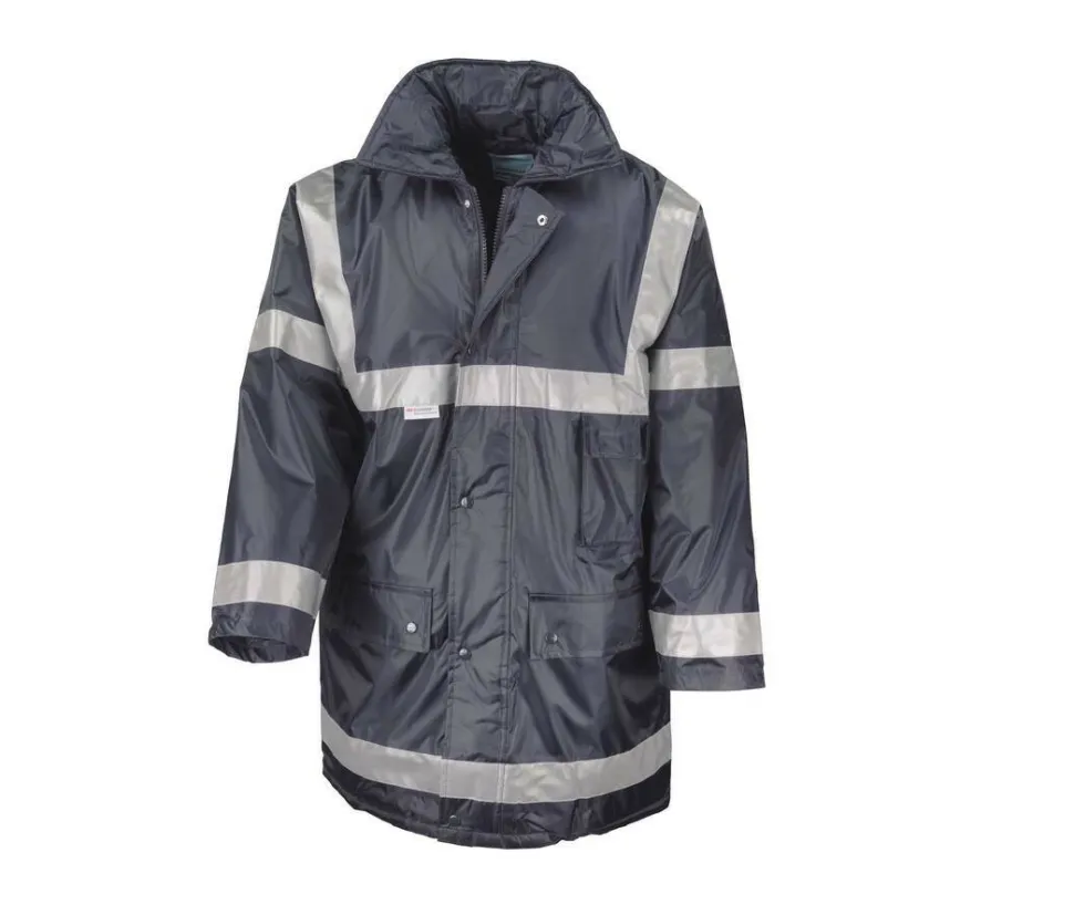 Result RS023 - Manteau de Gestion Sécurisé Réfléchissant