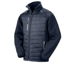 RESULT RS237 - Veste Bi-Matière Douce et Chaude
