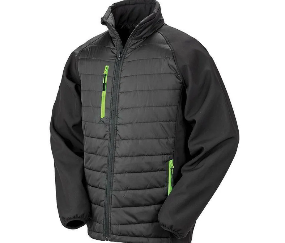 RESULT RS237 - Veste Bi-Matière Douce et Chaude