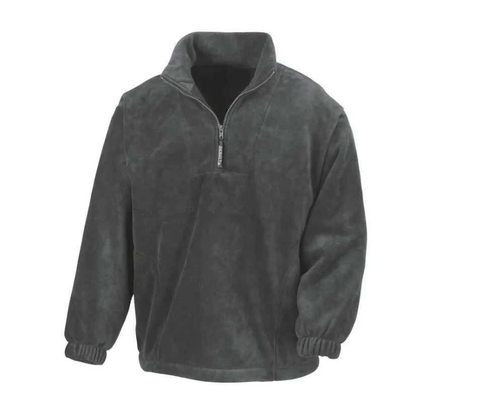 Result RS033 - veste polaire col zippé homme
