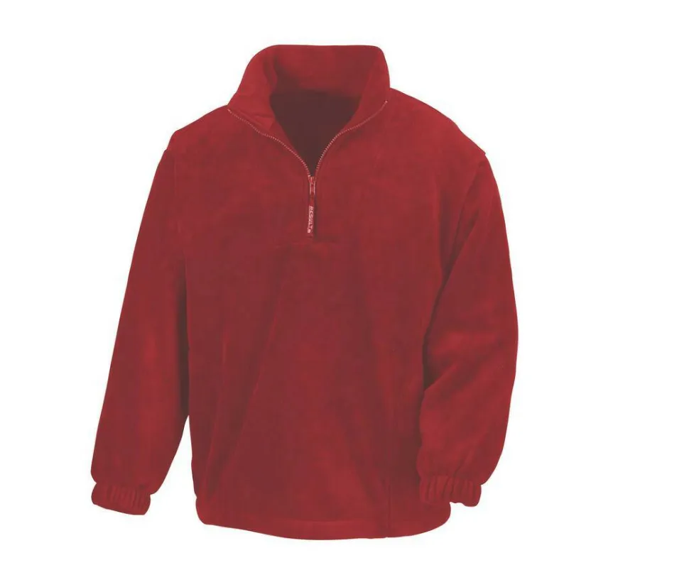 Result RS033 - veste polaire col zippé homme