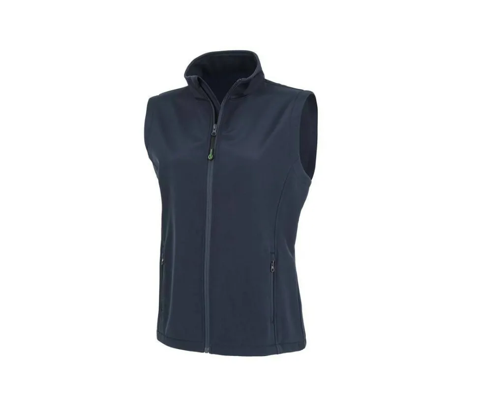 RESULT RS902F - Bodywarmer Softshell femme en polyester recyclé