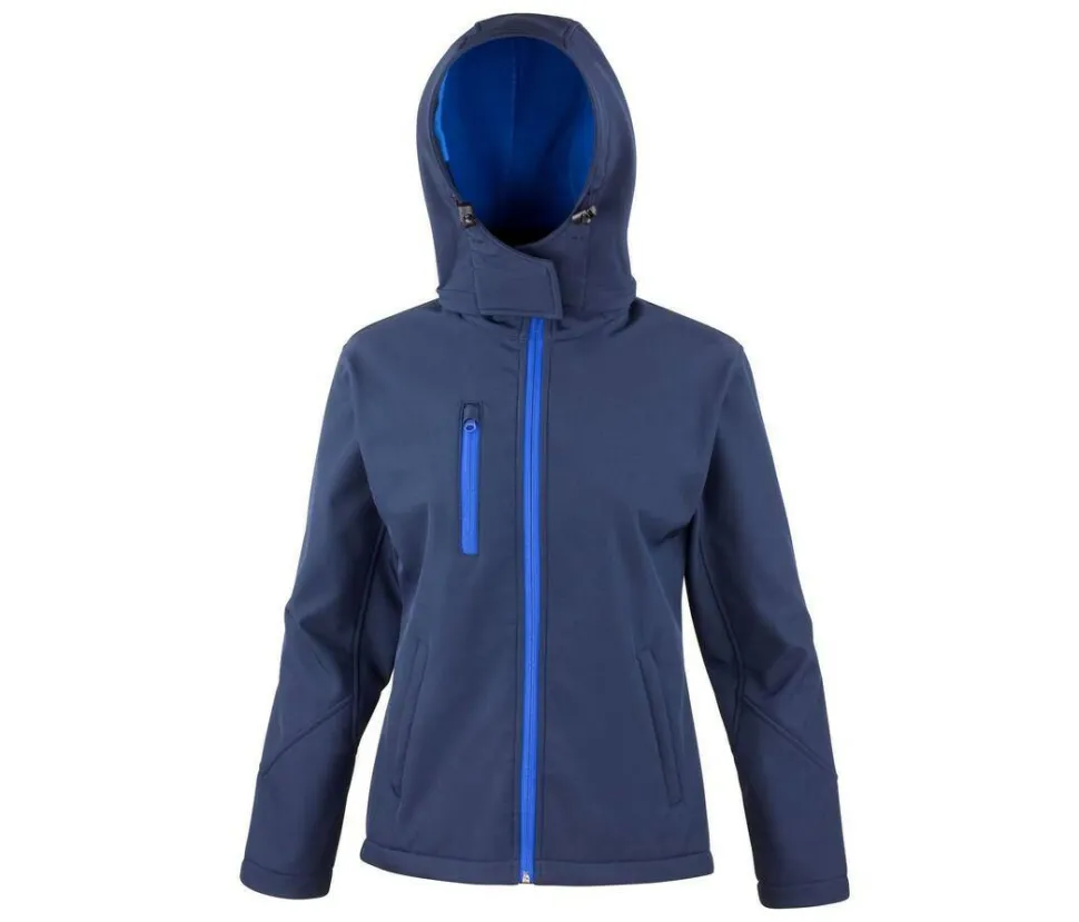 Result RS23F - Veste softshell Performance à capuche ajustable