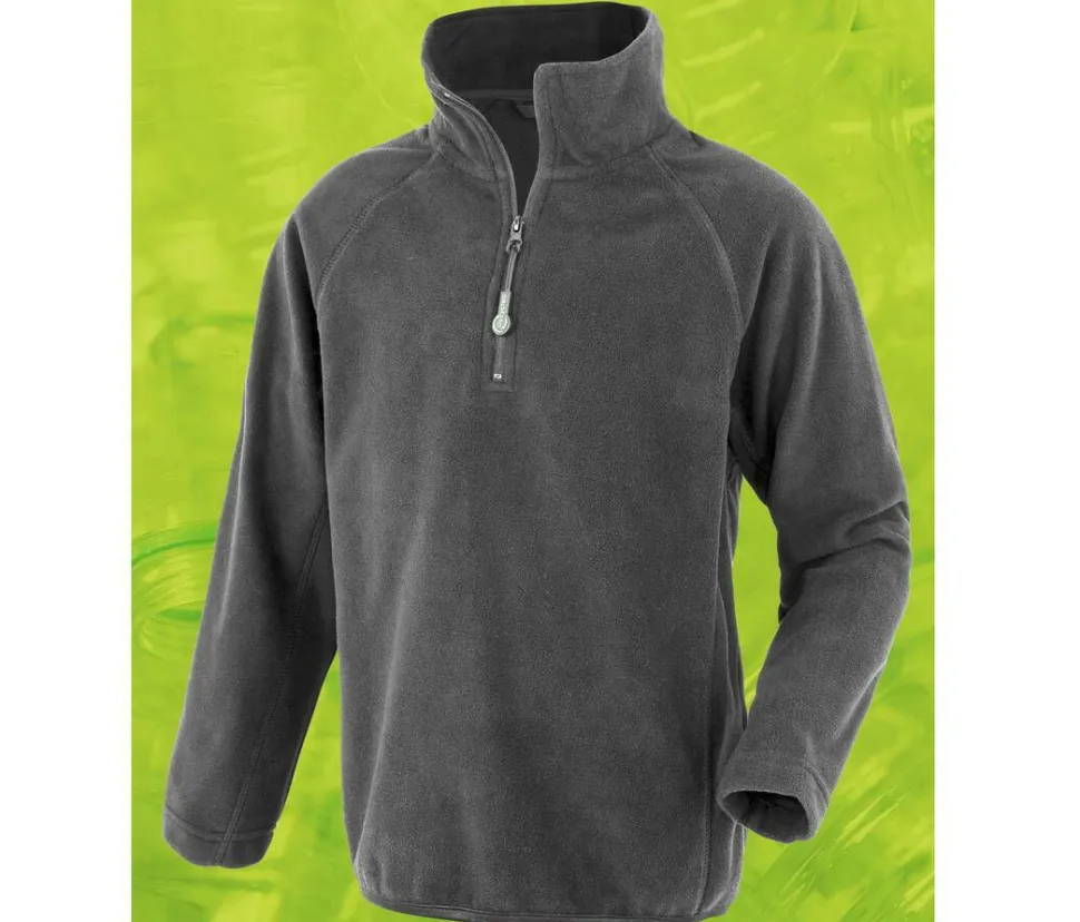 RESULT RS905J - Polaire col zippé enfant en polyester recyclé