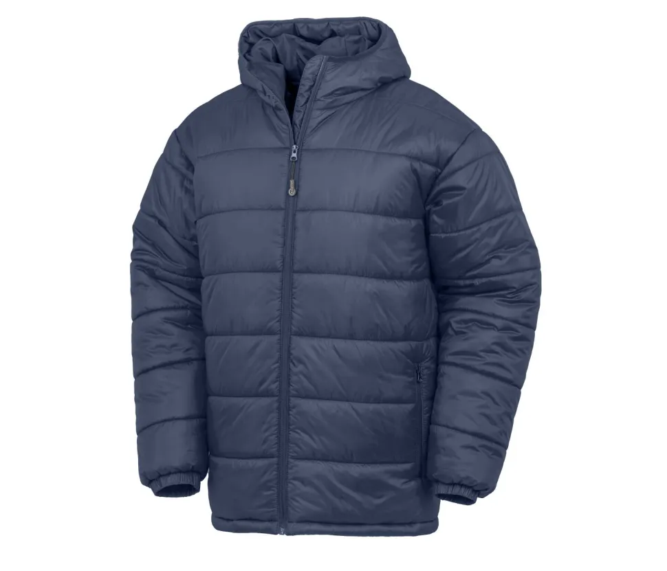 RESULT RS910X - Doudoune à capuche en nylon & polyester recyclé