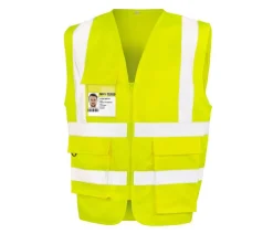 RESULT RS477X - Gilet de sécurité en polycoton