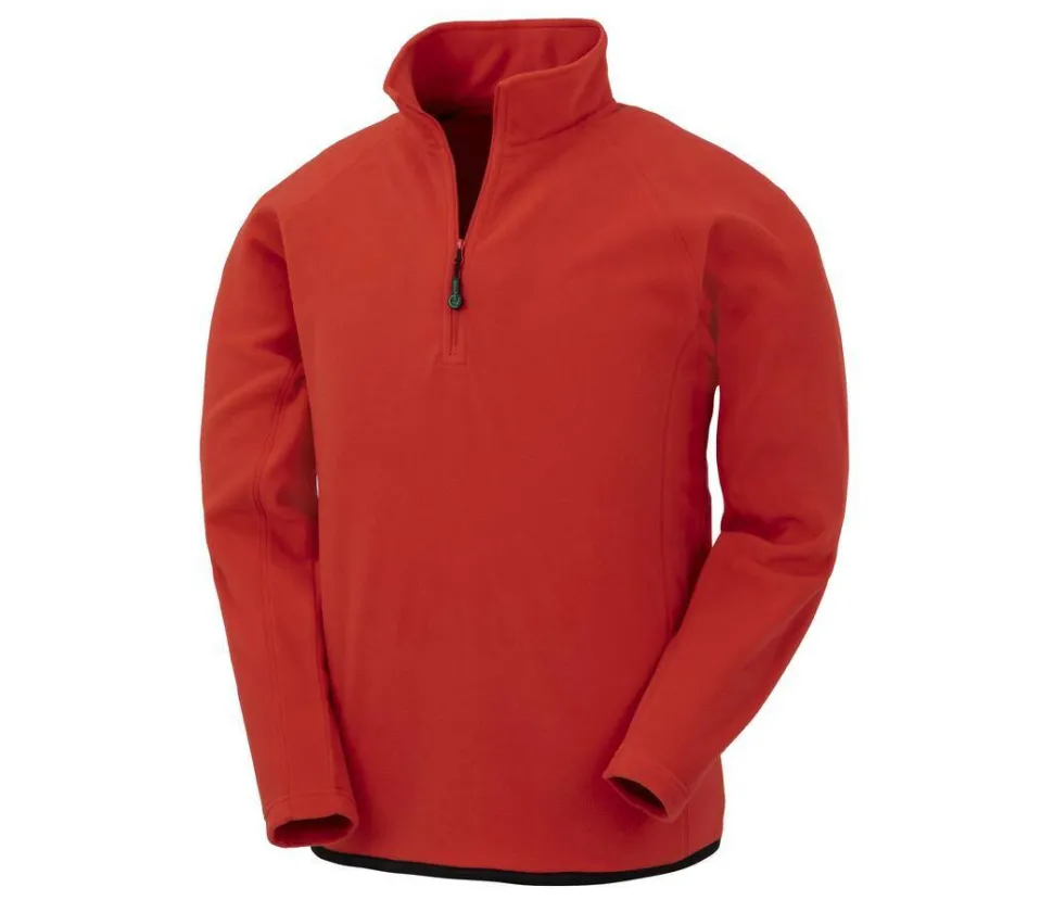 RESULT RS905X - Polaire col zippé en polyester recyclé