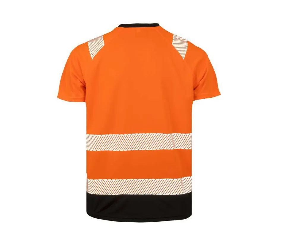 RESULT RS502X - T-shirt haute visibilité en polyester recyclé