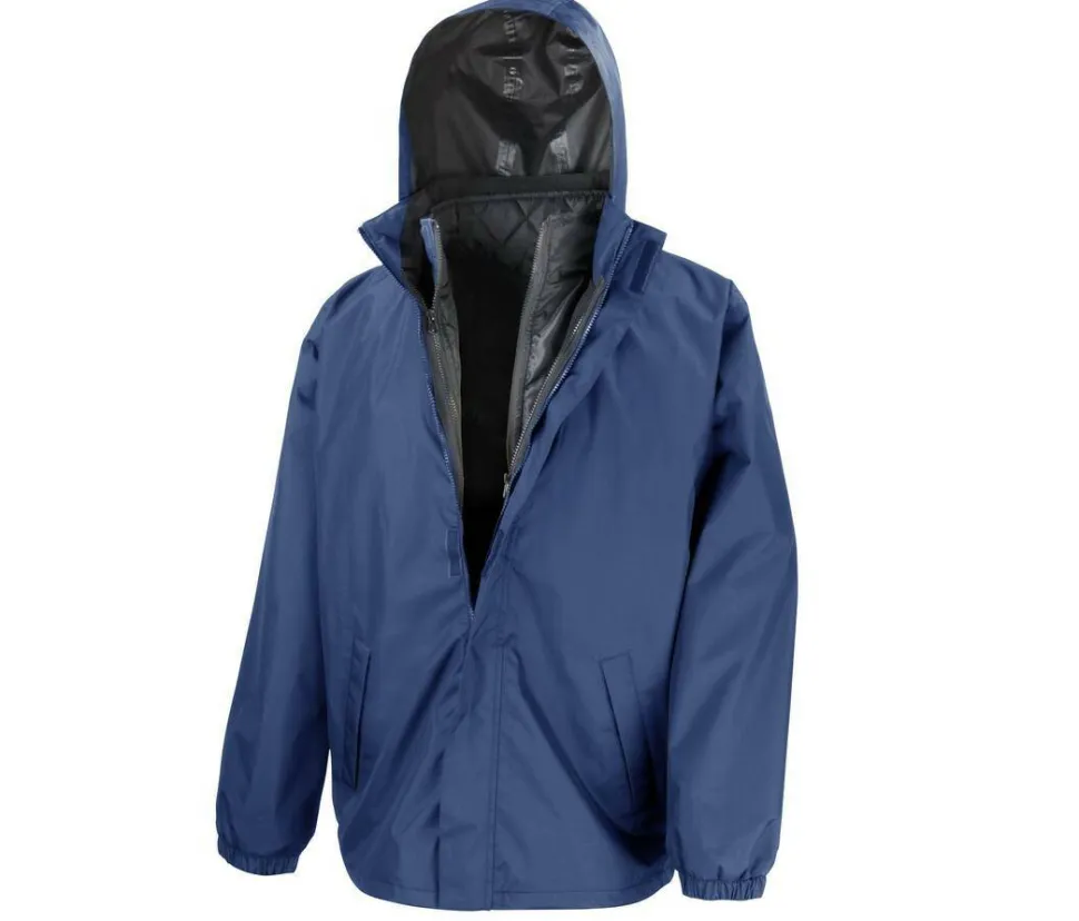 RESULT RS215X - Veste 3-en-1 avec bodywarmer matelassé