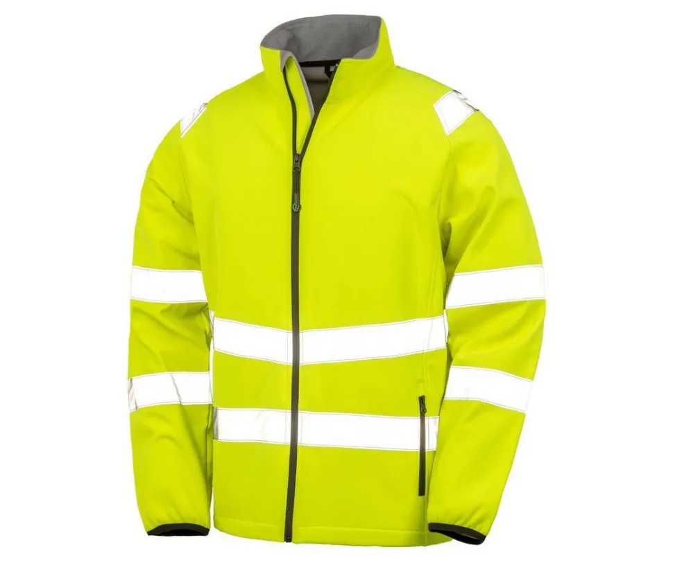 RESULT RS505X - Veste Softshell 2 couches haute visibilité