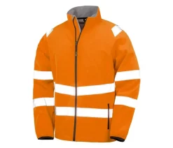 RESULT RS505X - Veste Softshell 2 couches haute visibilité